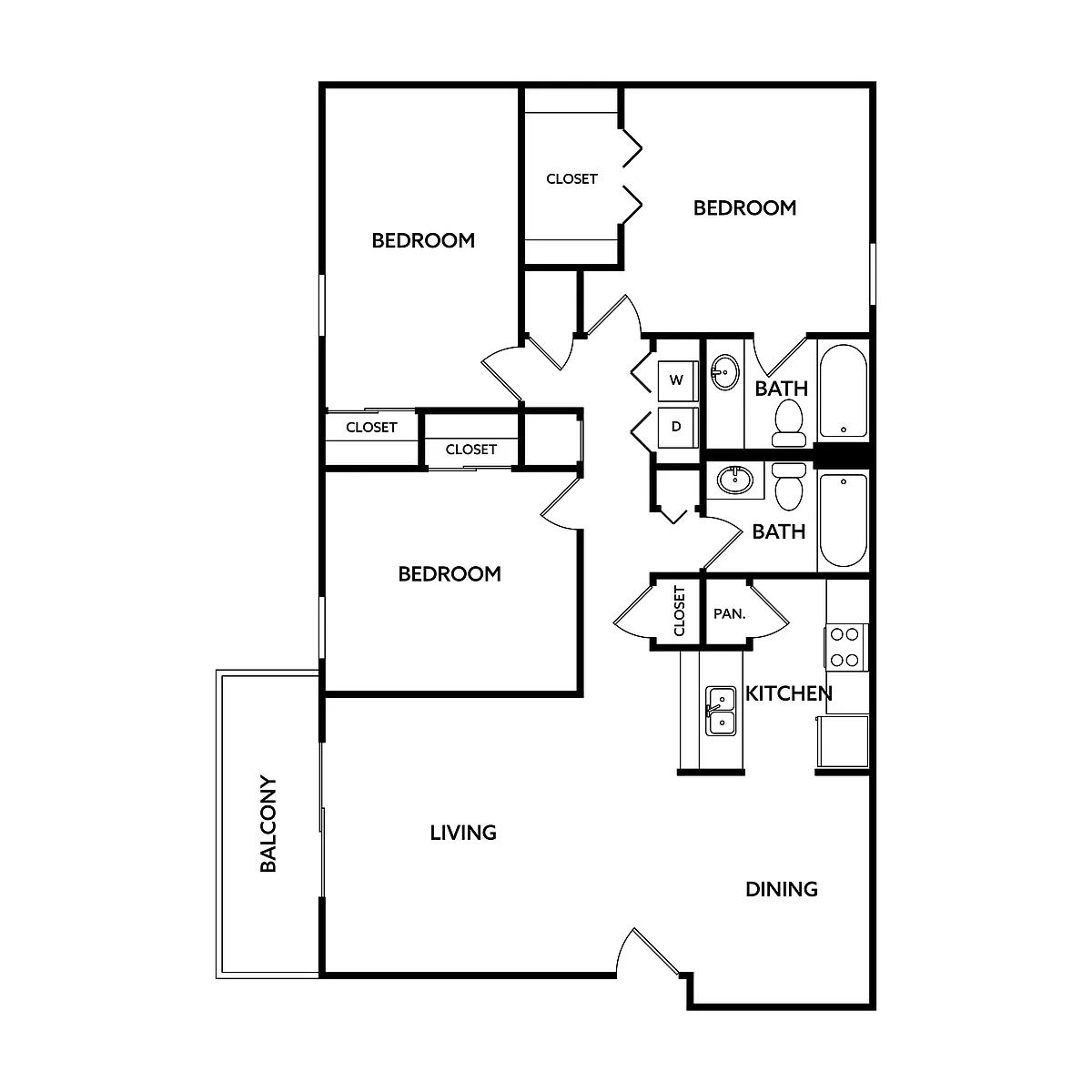 Floor plan White Oak