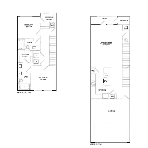 Floor plan TH5