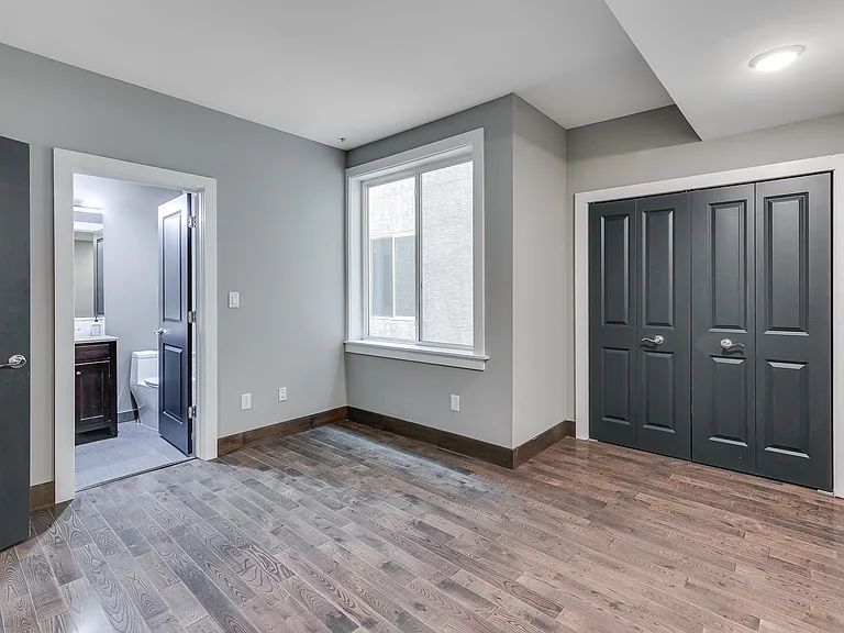 Bedroom 2 with door to Bathroom