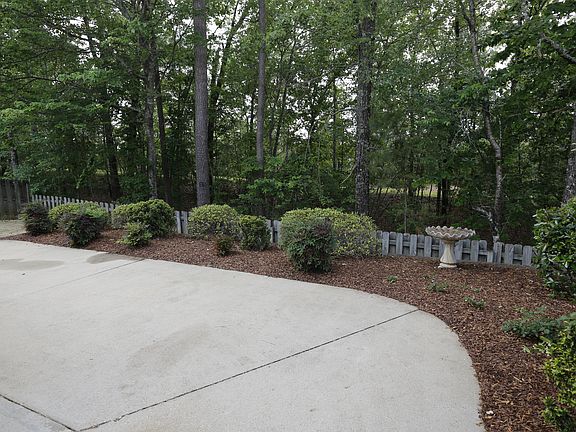 large patio, new landscaping