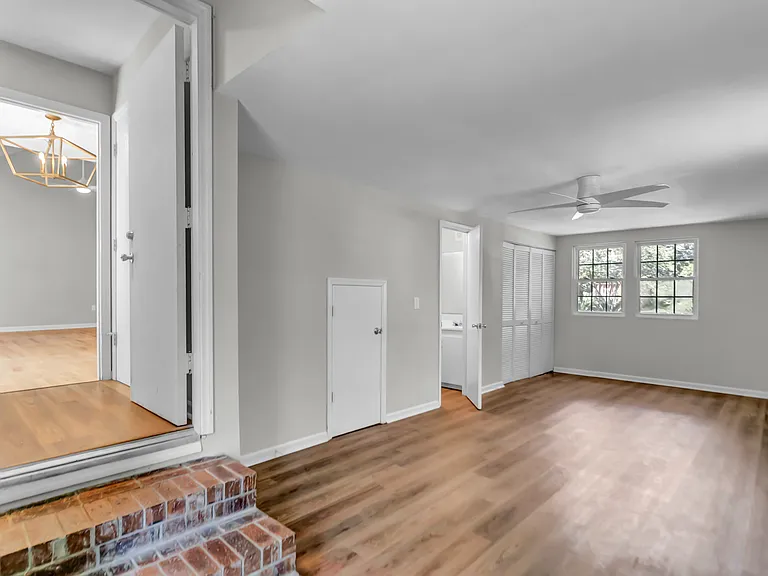 Bonus Room (with half bath and laundry closet, which can accommodate a side-by-side washer and dryer)