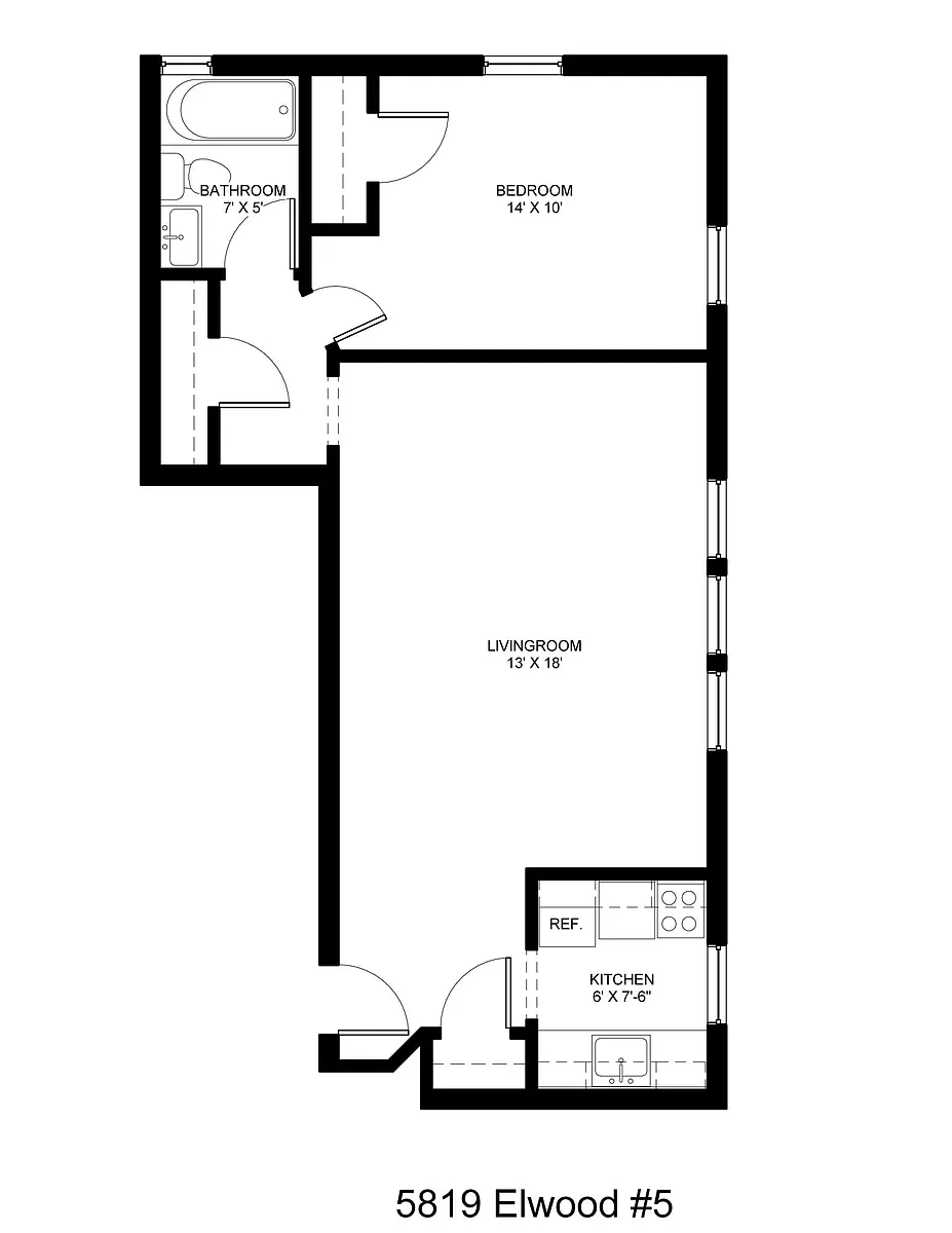 Building Photo - 5835 Elwood St #14