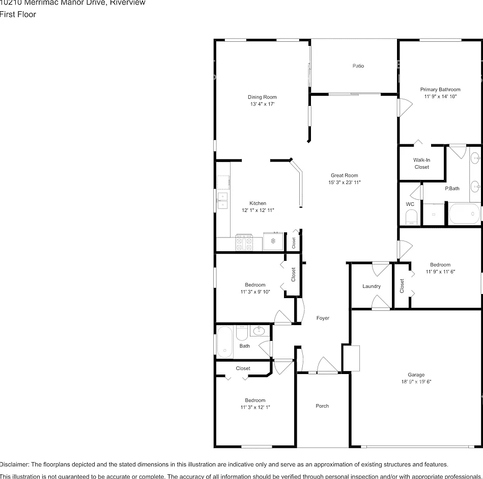 10210 Merrimac Manor Dr Riverview, FL 33578 — Photo 2