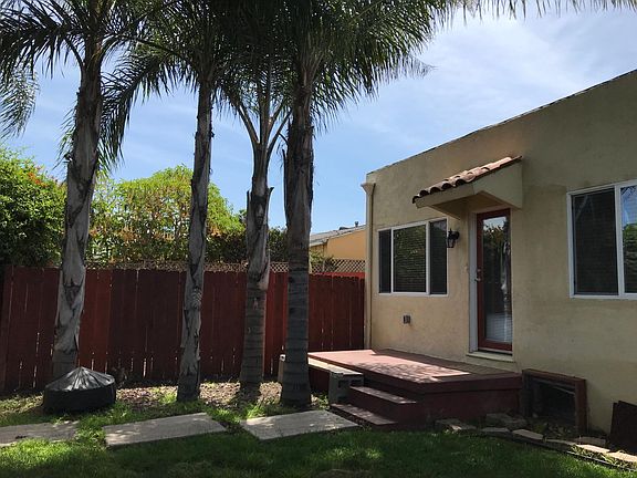 Queen palms in front yard