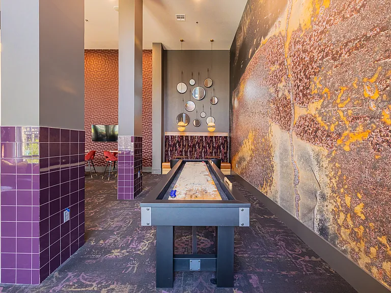 A stylish setting for downtime or get-togethers.