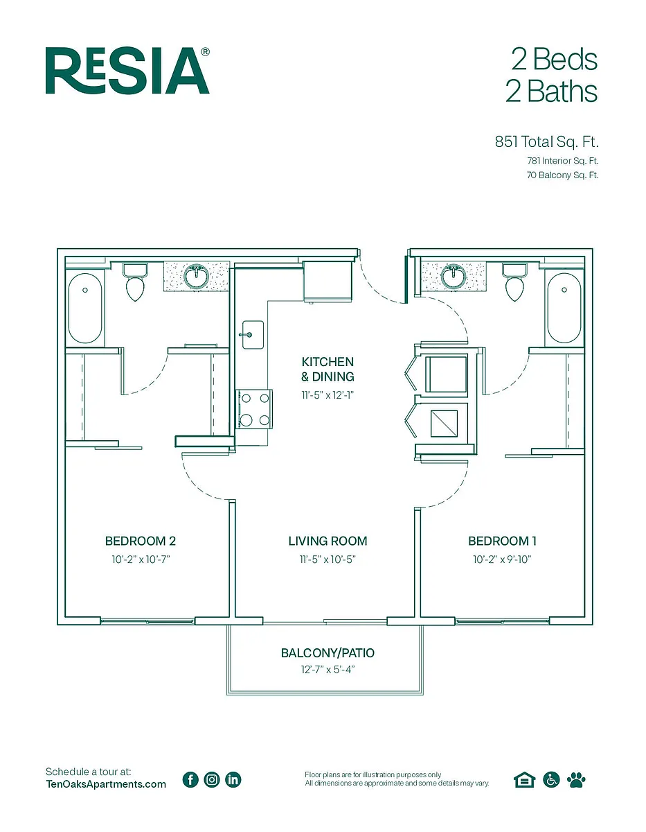 Floor plan B1