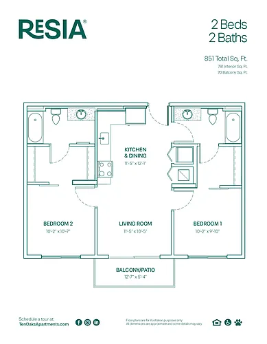 Floor plan B1