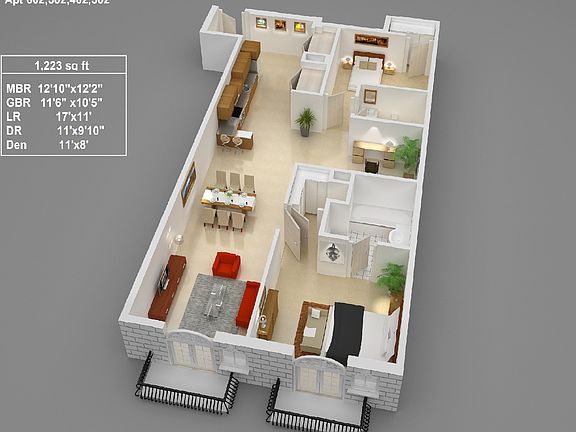 3D Floor Plan