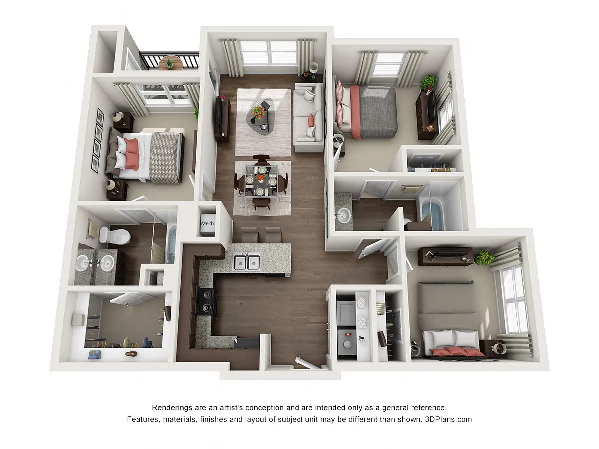 Floor plan C1