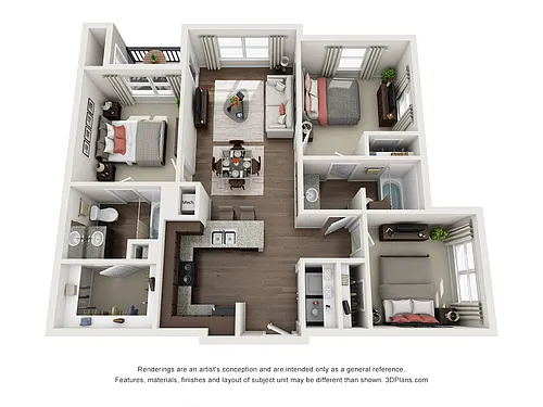 Floor plan C1