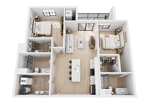 Floor plan 2G