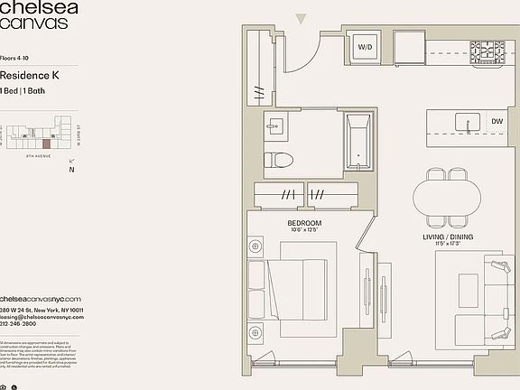 2nd image of 280 W 24th St #10K