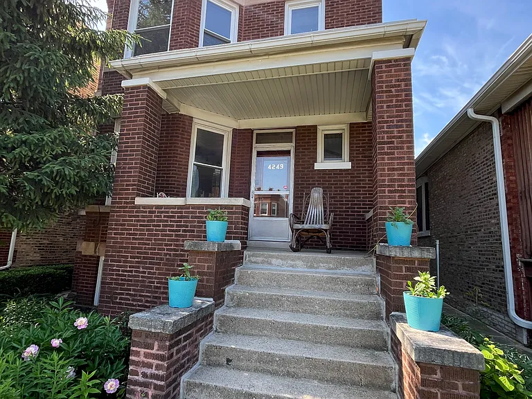 Front of the house
