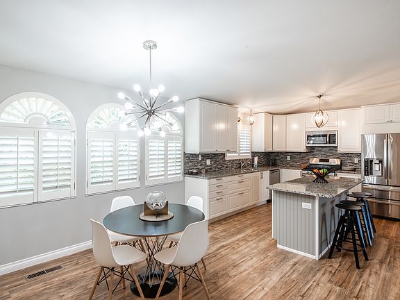 Dining and kitchen