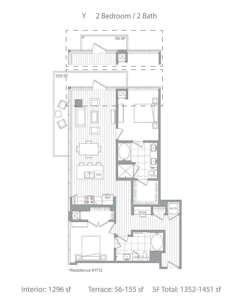 Floor plan Y