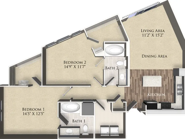 1105 Town Brookhaven Apartments — Photo 46