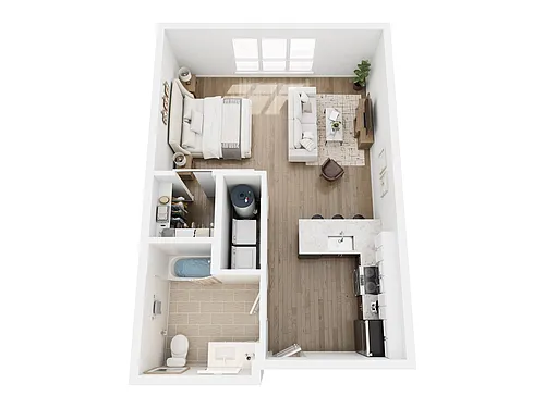 Floor plan E1-ADA