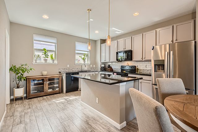 Second floor: kitchen with walk in pantry