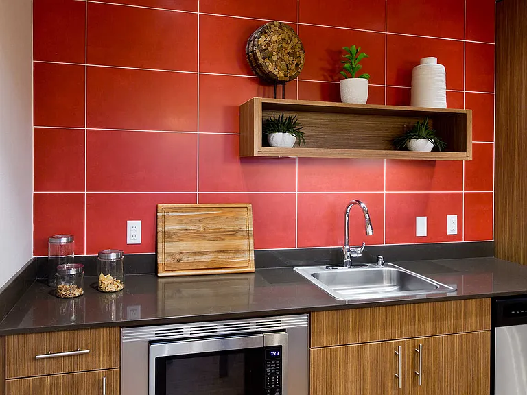 Resident Lounge Kitchen