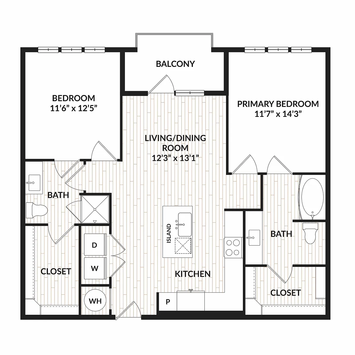 Floor plan B2.9 ANSI