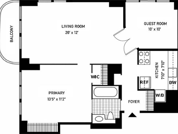 2nd image of 343 E 74th St APT 8C