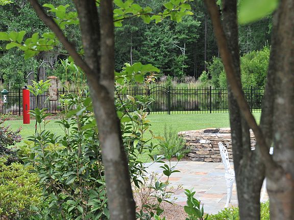 Back yard Fence and Firepit