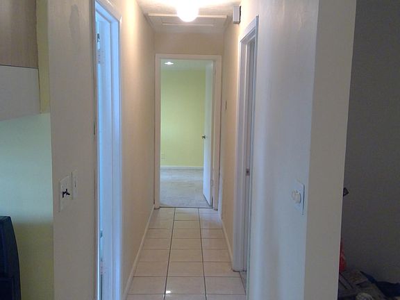 from kitchen area looking towards master bedroom