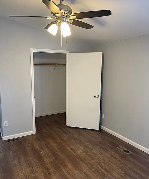 Master suite walk-in closet