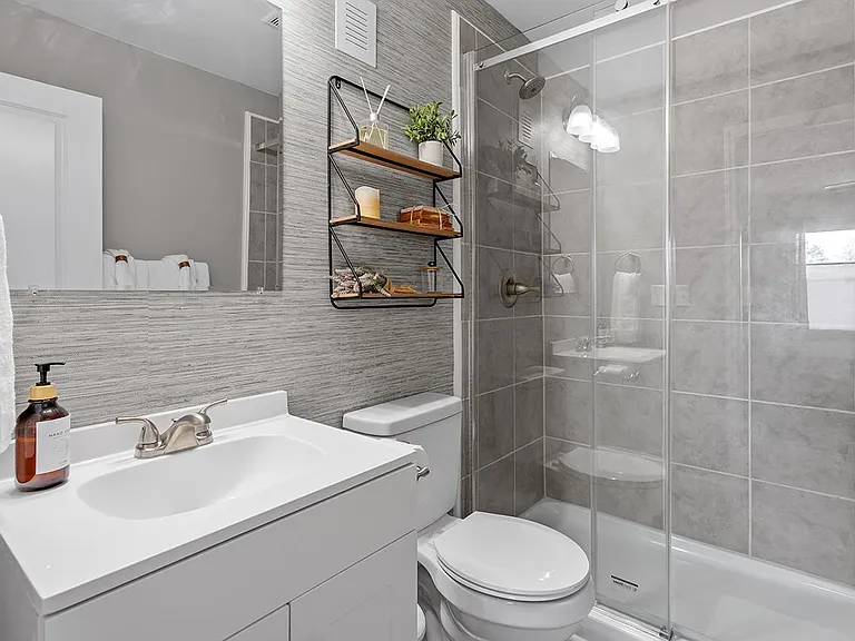 master ensuite bathroom, walk in shower