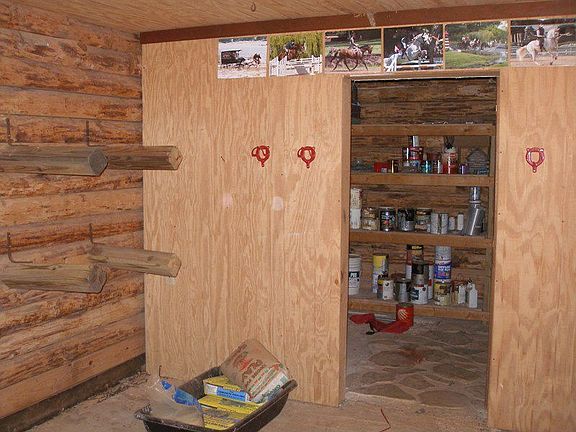 Storage room / tack room