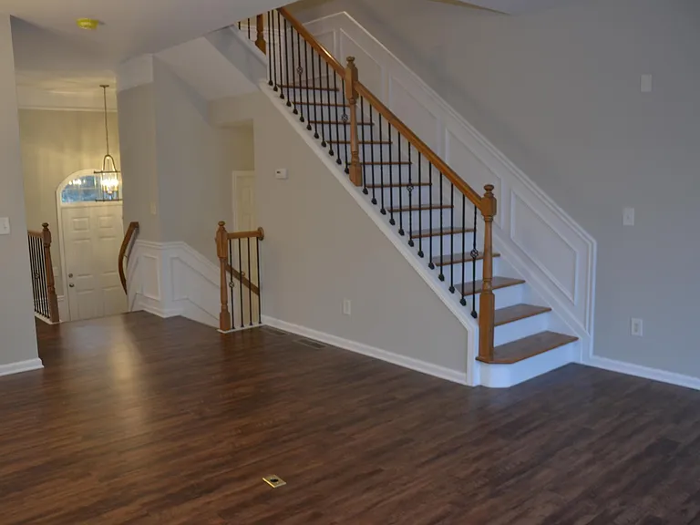 Living Room - Stair case View