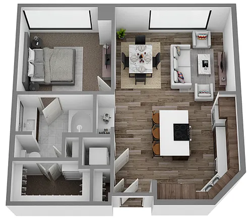 Floor plan B