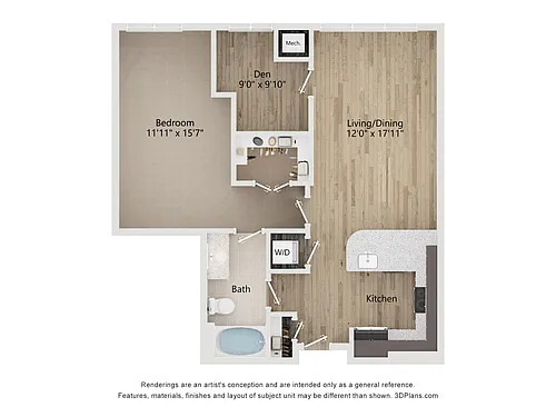 Floor plan A7D