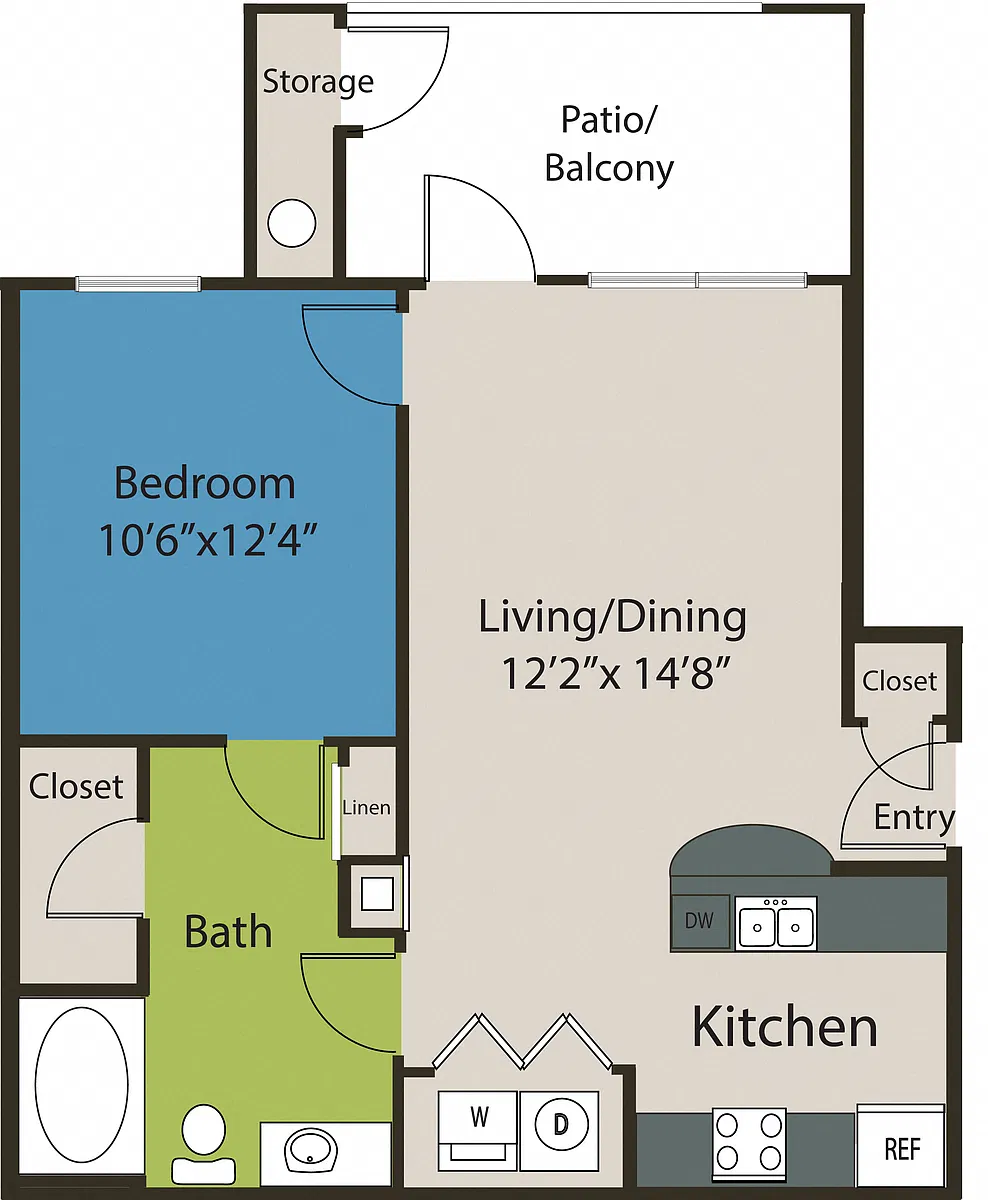 Floor plan A2