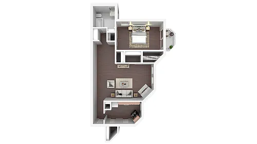 Floor plan Flat 101