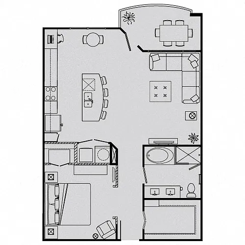 Floor plan D