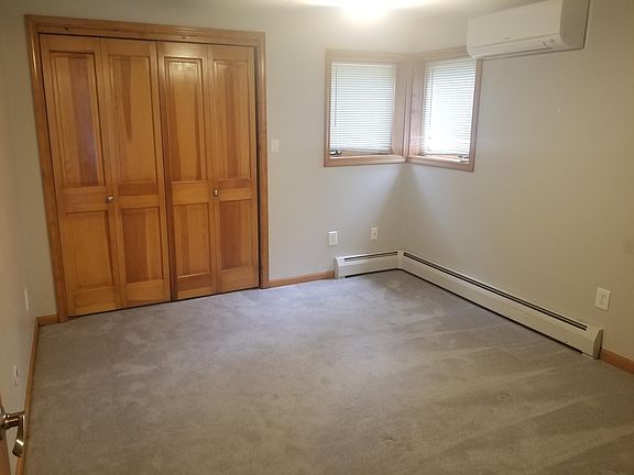 Bedroom with air conditioner