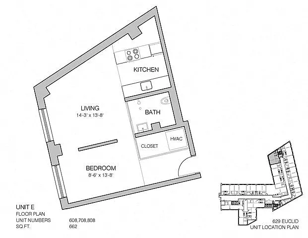 Floor plan L1-662