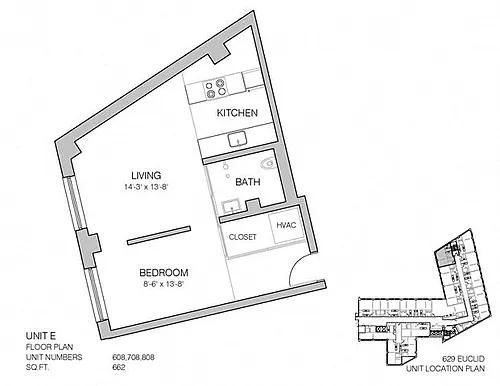 Floor plan L1-662