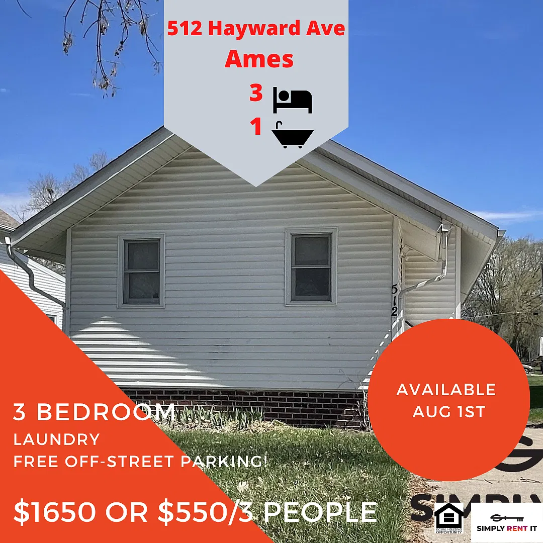 3 Bedroom House On Campus, Free Parking! Aug 2026 — Photo 1