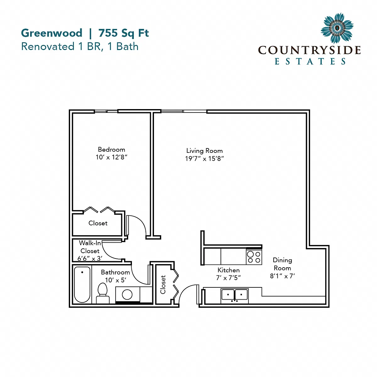 Floor plan Greenwood