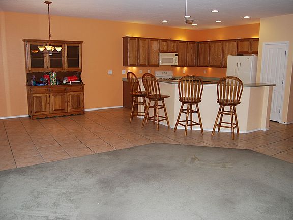 Great room, dining area, kitchen