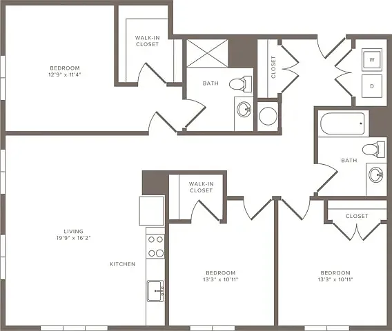 Floor plan C23-TFG