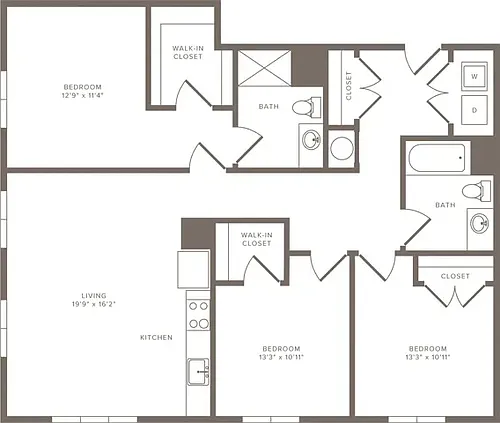 Floor plan C23-TFG