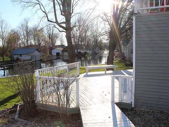 Large deck with channel view