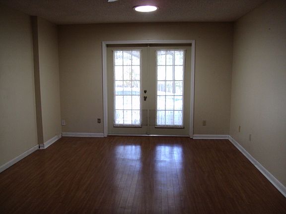 Living room with skylight