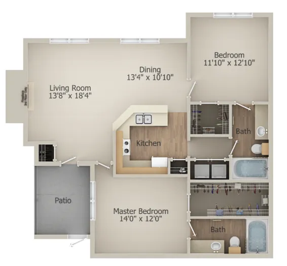Floor plan D