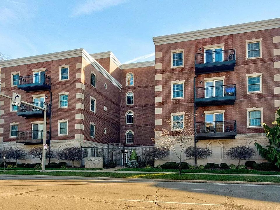 Building exterior - this unit has a balcony on this side of the building