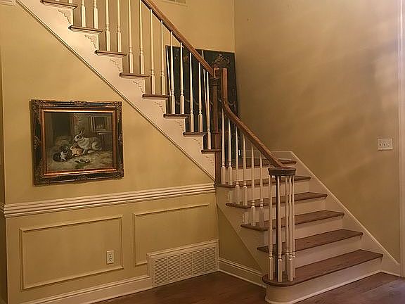 Front Hardwood Stairs