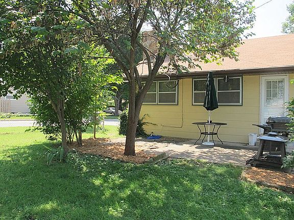 Comfortable back patio